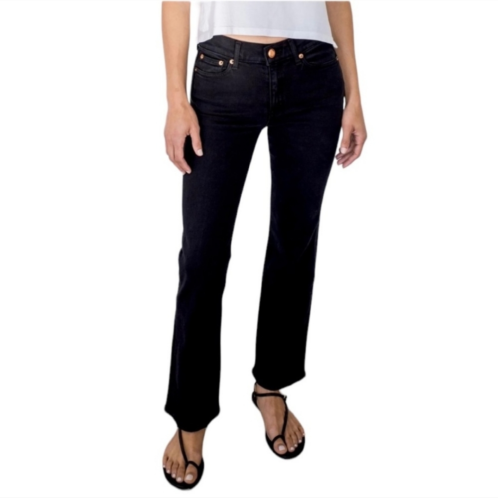 AYR All Year Round The Pop Black High Rise Jeans Womens Size 30